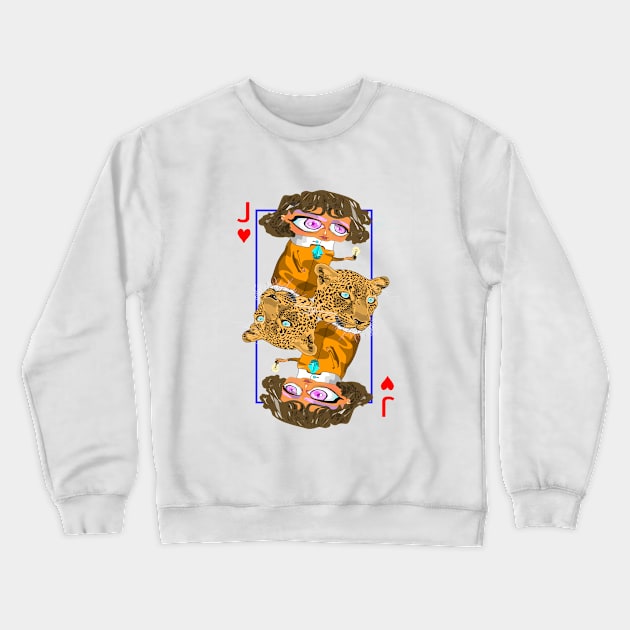 Jack of hearts Crewneck Sweatshirt by M[ ]